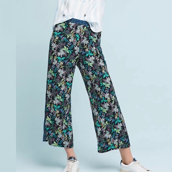 Anthropologie Pants - Anthropologie Ett Twa Rousseau Cropped Wide Leg Pants Size XS